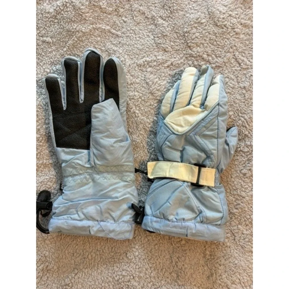 Women's Light Blue Thinsulate Insulation Gloves Size M